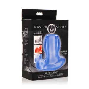 XR Brands - Light Tunnel Dilatador Anal con Luz Led - Talla M