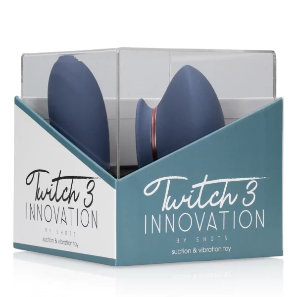 Twitch 3 - Vibrador y Succionador Recargable