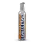 Swiss Navy - Lubricante con Delicioso Sabor a Caramelo Salado - 118 ml