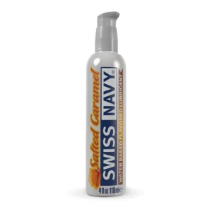 Swiss Navy - Lubricante con Delicioso Sabor a Caramelo Salado - 118 ml