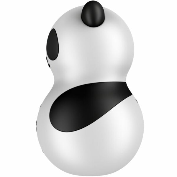 SATISFYER - POCKET PANDA ESTIMULADOR & VIBRADOR BLANCO Y NEGRO - Imagen 4