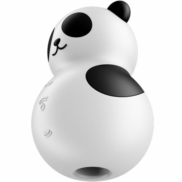 SATISFYER - POCKET PANDA ESTIMULADOR & VIBRADOR BLANCO Y NEGRO - Imagen 6