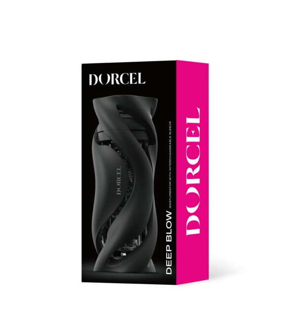 DORCEL - Masturbador Deep Blow Black - Imagen 7