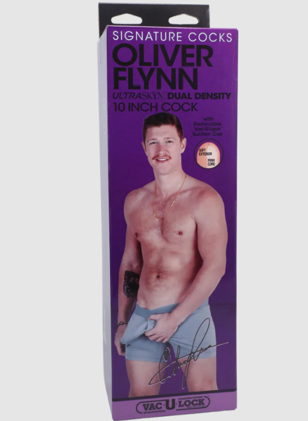 Doc Johnson - Oliver Flynn Realista Dildo 25 cm Vanilla - Imagen 4