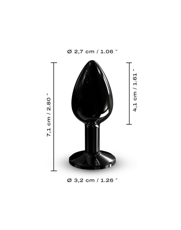 Dorcel - Plug Anal Dinamond Negro S - Imagen 4