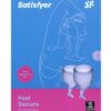 SATISFYER -  SET 2 COPAS MENSTRUALES FEEL SECURE - Imagen 3