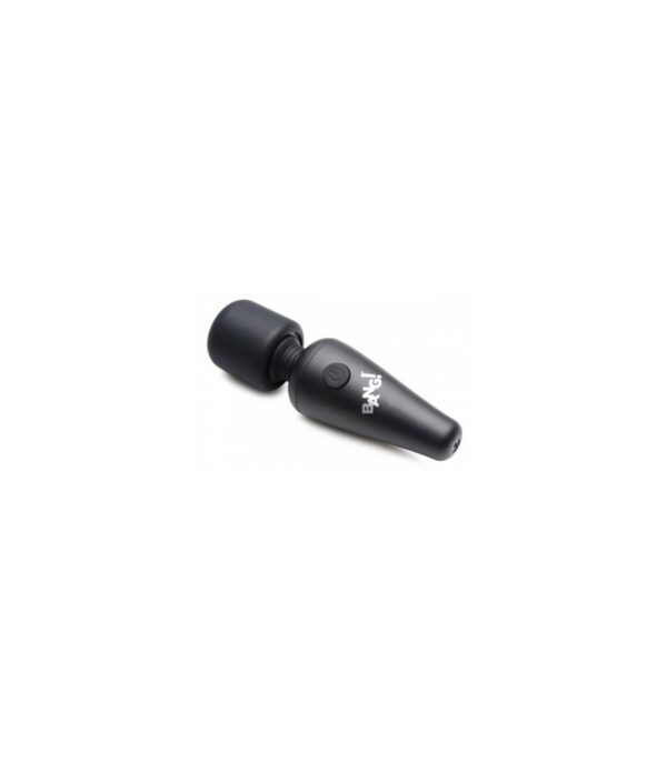 MINI MASAJEADOR WAND 10 FUNCIONES USB NEGRO - Imagen 6