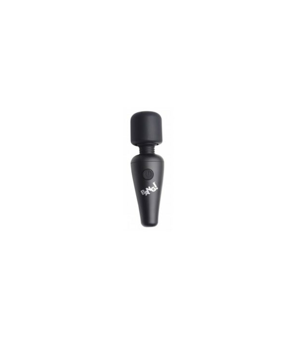 MINI MASAJEADOR WAND 10 FUNCIONES USB NEGRO - Imagen 7