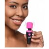 Mini Masajeador Wand Rosa USB – 10 Funciones de Vibración | Portátil - Imagen 4