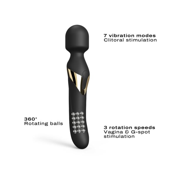 DORCEL - MASAJEADOR VIBRADOR DUAL ORGASMS GOLD - Imagen 3