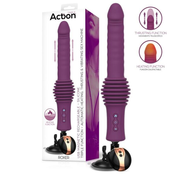Action - Roxer Vibracion Efecto Calor y Thrusting - Imagen 7