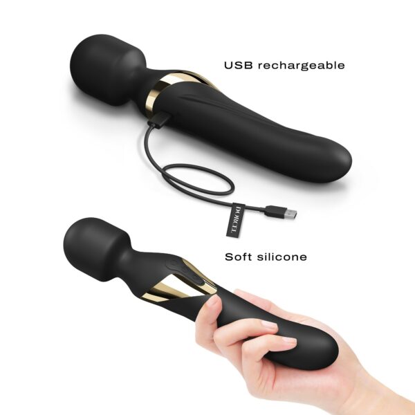 DORCEL - MASAJEADOR VIBRADOR DUAL ORGASMS GOLD - Imagen 7