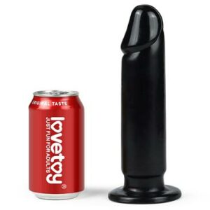 LOVETOY Dildo Estimulador King Sized 9.25" Negro