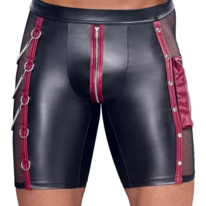 Pantalón Ajustado Mate con Detalles Fetish – NEK Hombre