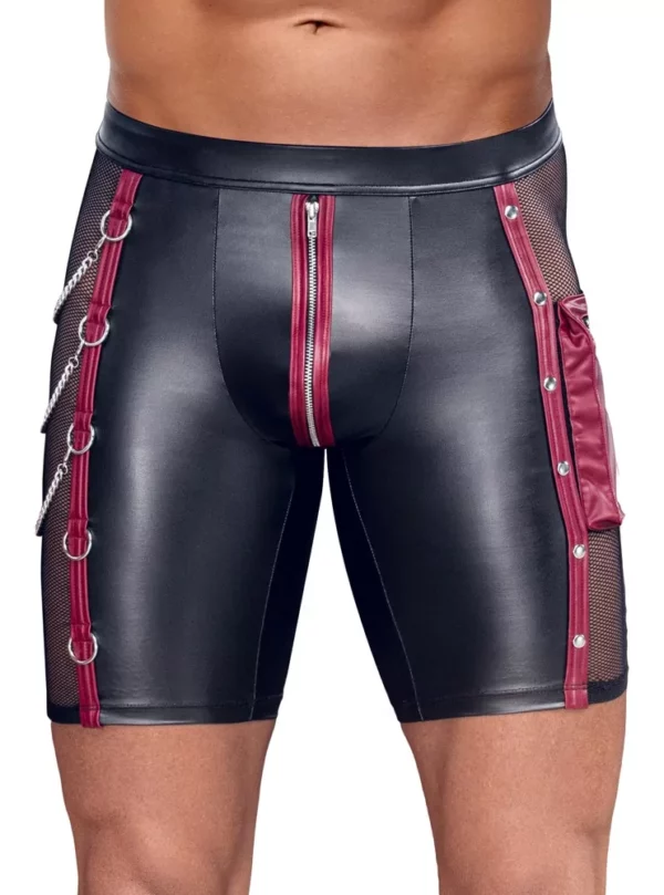 Pantalón Ajustado Mate con Detalles Fetish – NEK Hombre