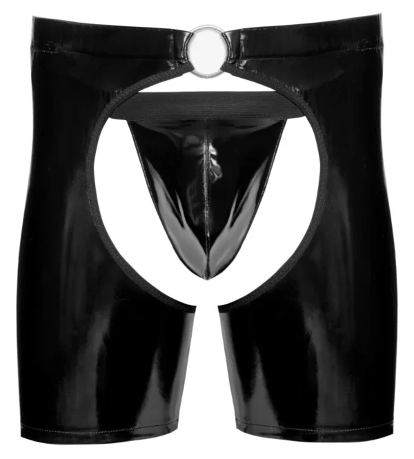 Zahones y Tanga de Vinilo Negro para Hombre | Black Level - Imagen 4