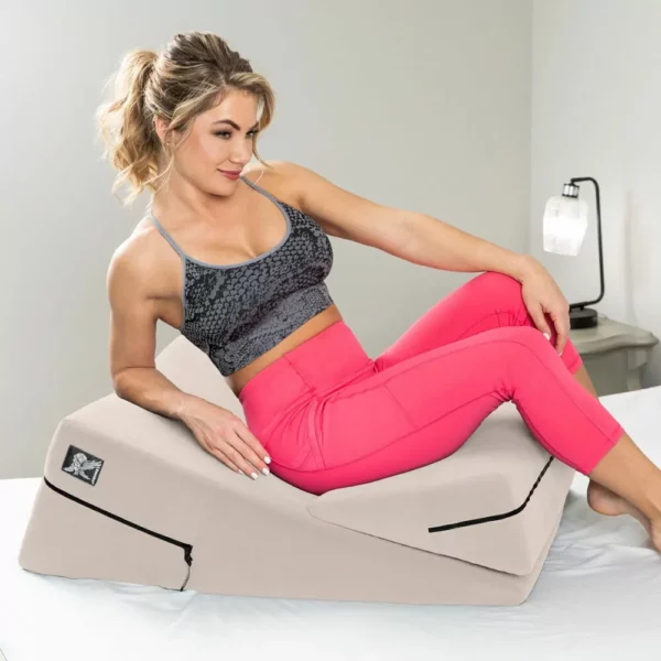Wedge & Ramp Combo Liberator – Set de 2 Cojines Ergonómicos para Sexo Confortable - Imagen 15