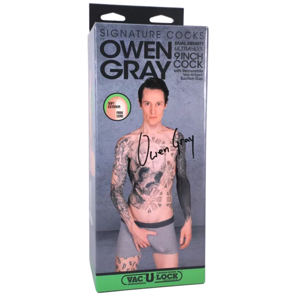 Dildo Realista de Owen Gray 23 cm – Réplica Oficial en ULTRASKYN con Ventosa - Imagen 5