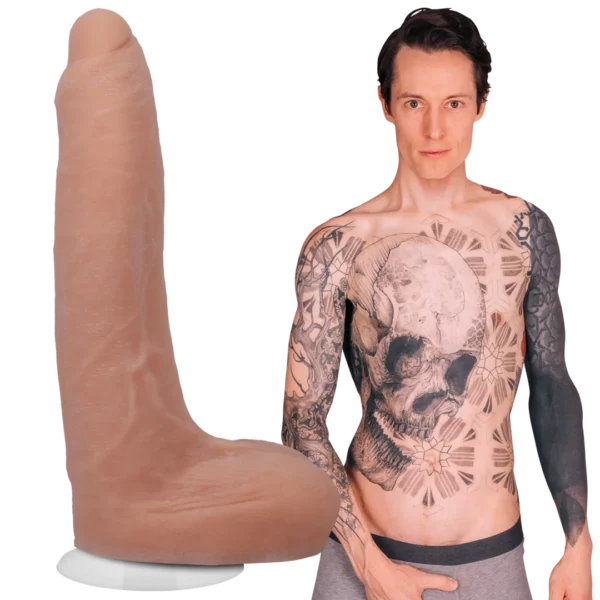Dildo Realista de Owen Gray 23 cm – Réplica Oficial en ULTRASKYN con Ventosa