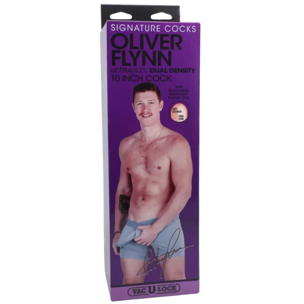 Oliver Flynn - Dildo Realista ULTRASKYN 25 cm Vainilla - Imagen 4