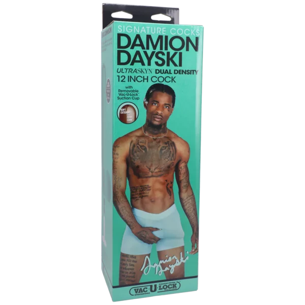 Damion Dayski - Dildo Realista ULTRASKYN 30 cm Chocolate - Imagen 4
