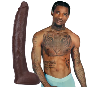 Damion Dayski - Dildo Realista ULTRASKYN 30 cm Chocolate