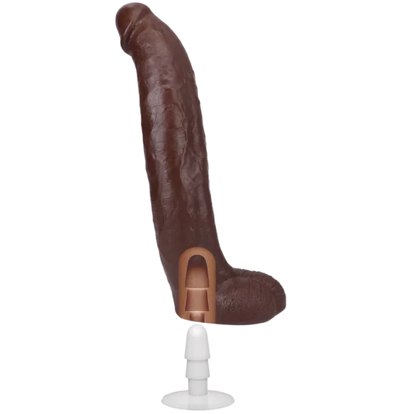 Dildo Realista - Brickzilla -ULTRASKYN 33 cm Chocolate - Imagen 4