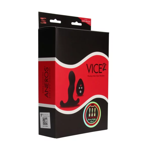 Aneros | Vice 2 - Estimulador vibratorio del punto G masculino - Negro - Imagen 6