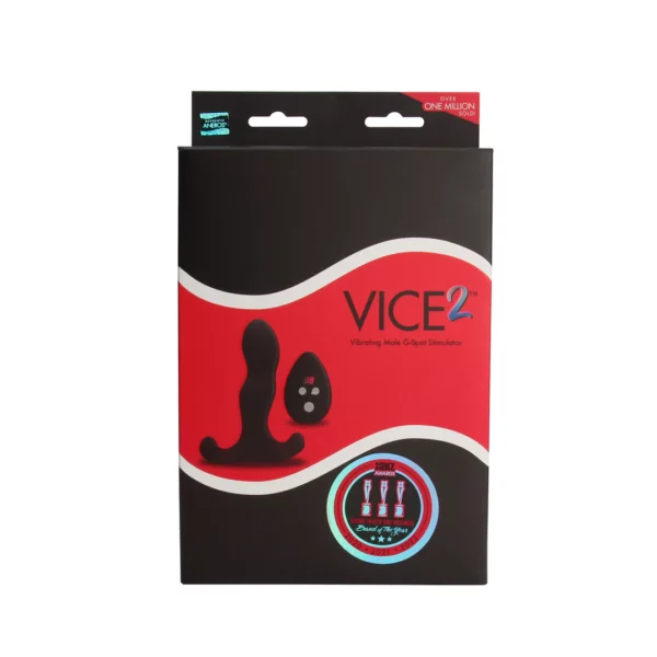 Aneros | Vice 2 - Estimulador vibratorio del punto G masculino - Negro - Imagen 5