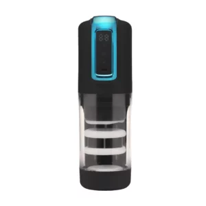 Roto-Stroke - Masturbador con vibración y rotación - Negro