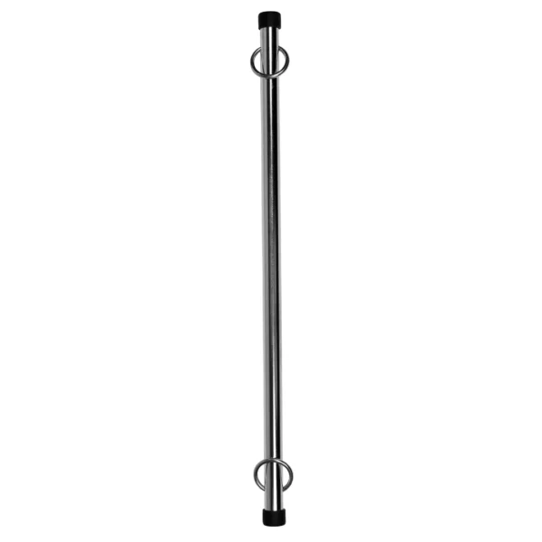 Barra Separadora 40 cm Plateada – Spreader Bar BDSM con Anillas - Imagen 5