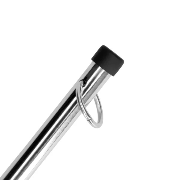 Barra Separadora 40 cm Plateada – Spreader Bar BDSM con Anillas - Imagen 3