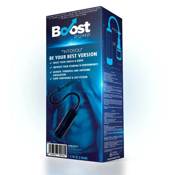 BOOST PUMPS – Bomba Manual para el Pene PSX02 Negra - Imagen 4