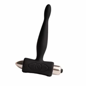 Plug Anal Vibrador Negro 7 Funciones - Rocks-Off Petite Sensations Teazer