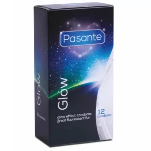 PASANTE - BRILLO EN LA OSCURIDAD 12 UNIDADES - PRESERVATIVOS