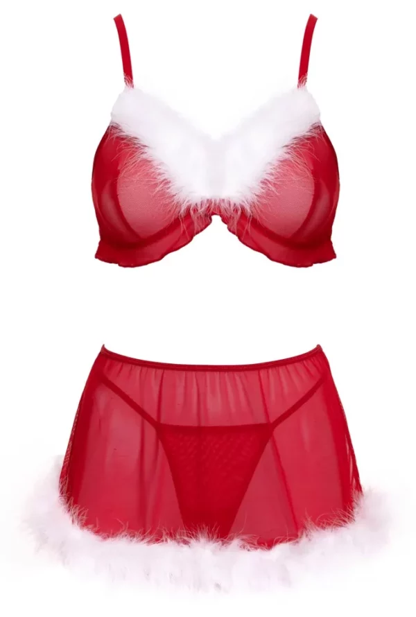 Set X-Mas Cottelli Lingerie | Lencería Navideña Sexy 3 Piezas - Imagen 5