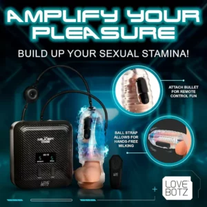 Masturbador Milker Stamina – Entrenador de resistencia con succión y vibración automáticas