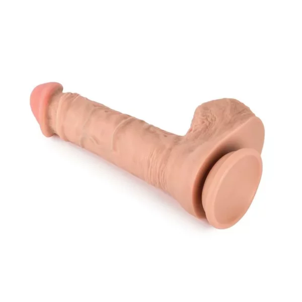 Realista con Ventosa y Testículos- XISE Armand L Dildo Dual Density 26 cm - Imagen 2