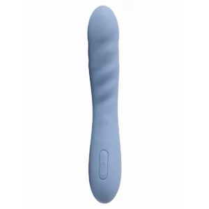 SVAKOM Ava Neo Cornflower Blue – Vibrador Interactivo con Empuje y Vibración, Control por App