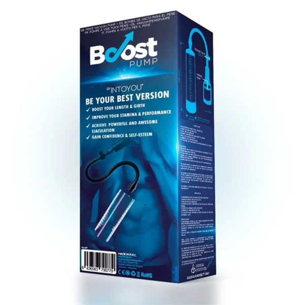 BOOST PUMPS Bomba Manual para el Pene PSX02 Transparente - Imagen 4