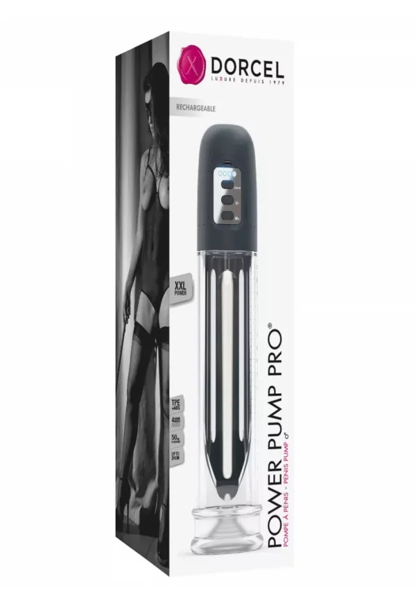 BOMBA USB POWER PUMP PRO – Bomba de Pene Recargable con 4 Modos de Succión - Imagen 3