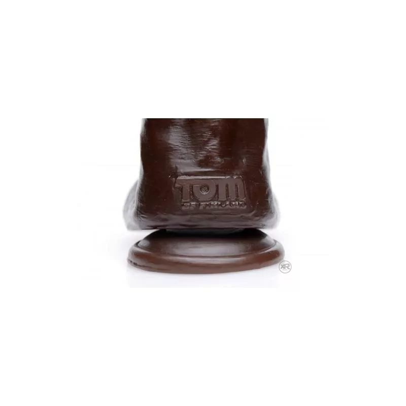 Tom of Finland Break Time Dildo XL – Marrón | Consolador con ventosa y diseño ergonómico - Imagen 2