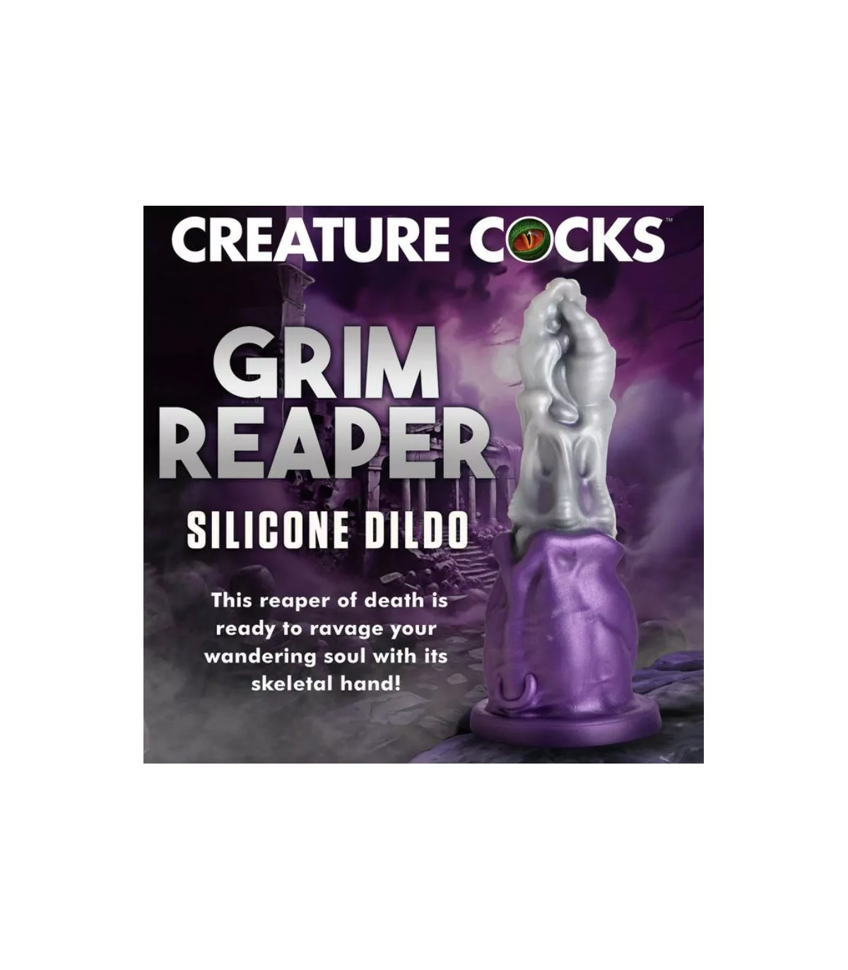 Dildo de Silicona Grim Reaper - Imagen 4