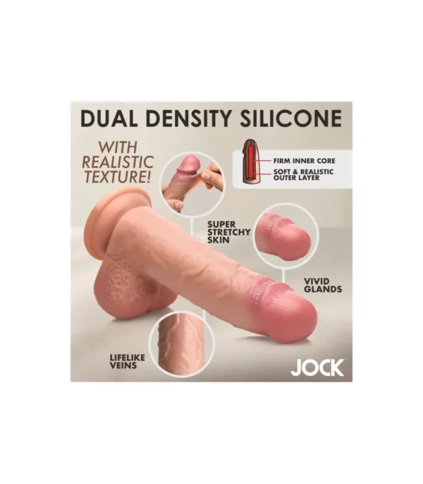 Consolador de Doble Densidad – Silicona Mediano - Imagen 6