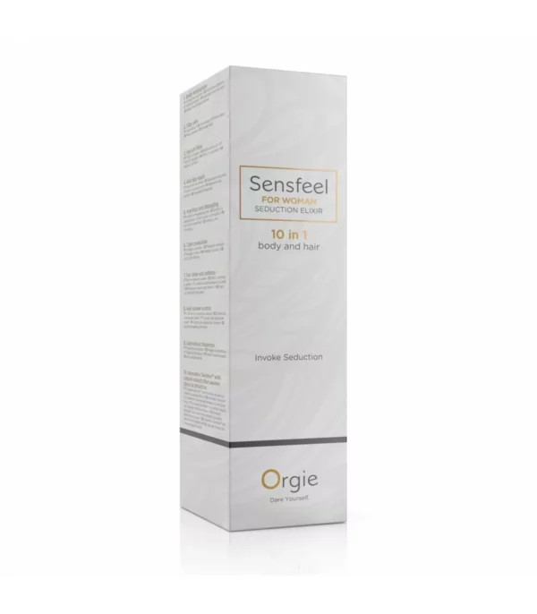 Elixir de Feromonas 10 en 1 Mujer Sensfeel – Loción Corporal y Capilar 100 ml - Imagen 3