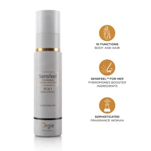 Elixir de Feromonas 10 en 1 Mujer Sensfeel – Loción Corporal y Capilar 100 ml