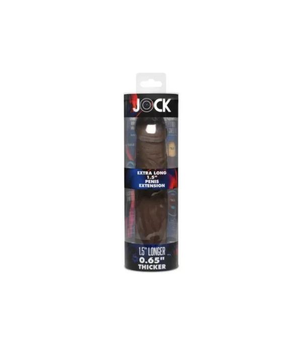Funda Alargadora de Pene 3.8 cm Oscura – Curve Toys - Imagen 2