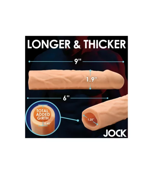 Funda Alargadora de Pene 7,6 cm Flesh  - Imagen 5