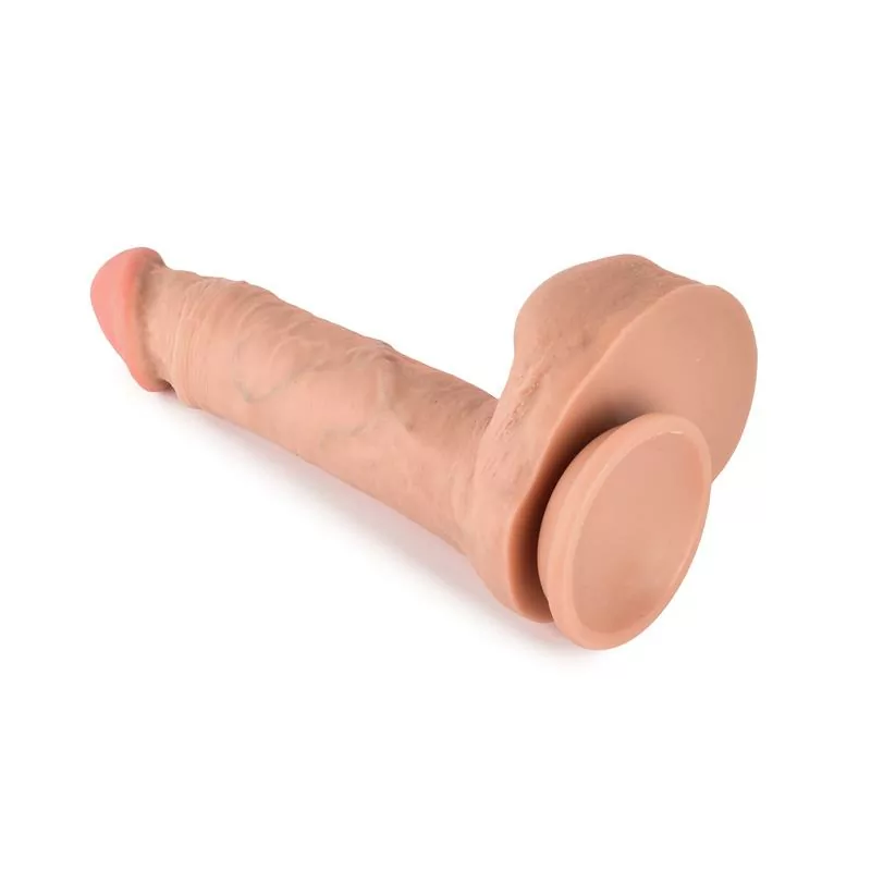 XISE Gerald Dildo Dual Density 26.5 cm – Realista con Ventosa y Testículos - Imagen 2