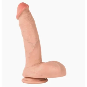 XISE Gerald Dildo Dual Density 26.5 cm – Realista con Ventosa y Testículos